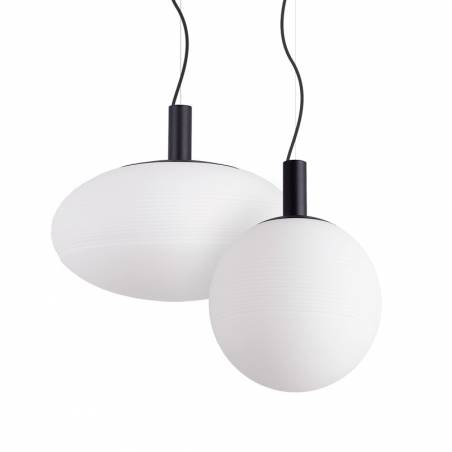 Lámpara colgante MD1915 1L E27 cristal modelos - Ineslam