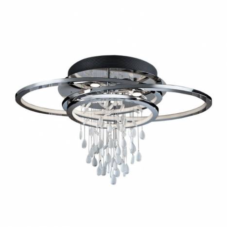 SCHULLER Bruma ceiling lamp Led 68+35w chrome and glass SCHULLER Bruma ceiling lamp Led 68+35w chrome and glass