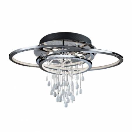 SCHULLER Bruma ceiling lamp Led 68+35w chrome and glass