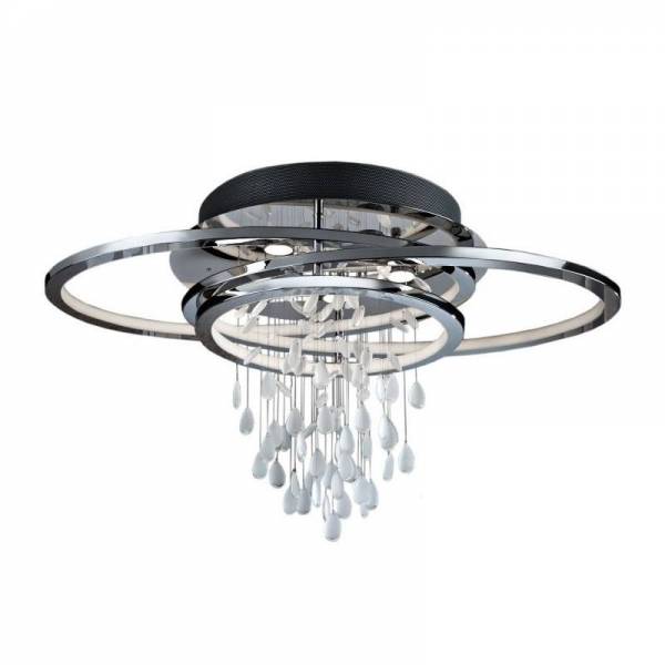 SCHULLER Bruma ceiling lamp Led 68+35w chrome and glass