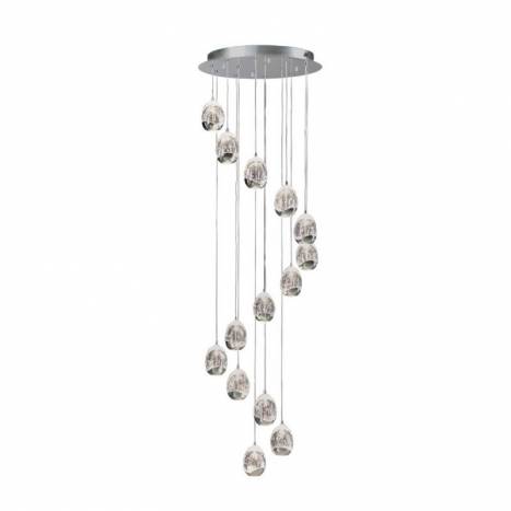 Lámpara colgante Rocio LED 14L Smart Wifi cromo - Schuller