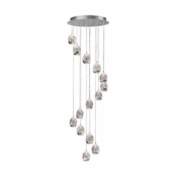 chuller Rocio 14L LED Smart Wifi chrome pendant lamp