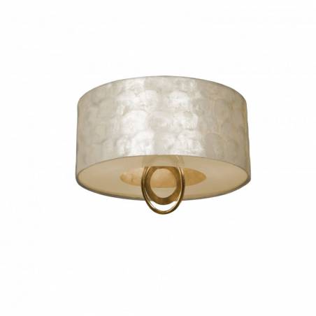 SCHULLER Eden ceiling lamp 3L E27 gold leaf