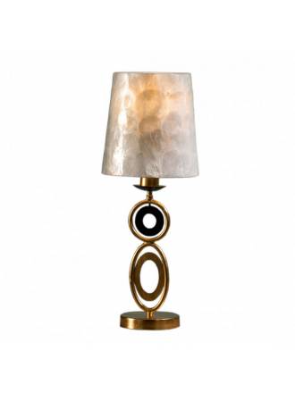 SCHULLER Eden table lamp 1L E27 gold leaf