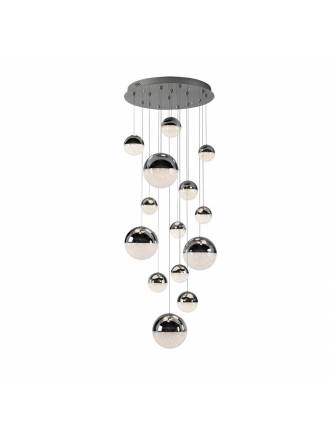 Lámpara colgante Sphere 14L LED cromo - Schuller