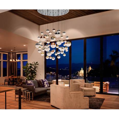 Lámpara colgante Sphere LED 55L LED App regulable - Schuller