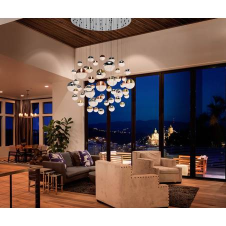 Lámpara colgante Sphere LED 55L LED App regulable - Schuller