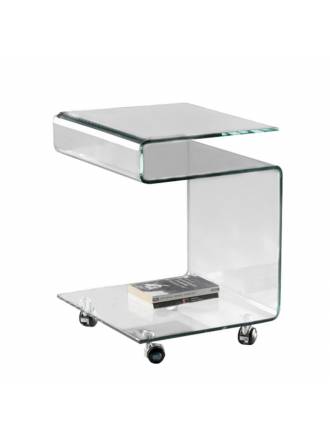 Mesa auxiliar Glass transparente - Schuller