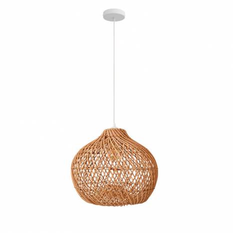 INESLAM Samusu 1L E27 wicker pendant lamp 1