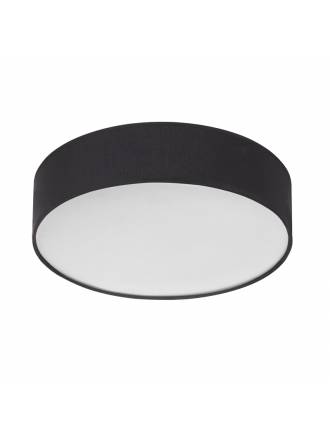 MDC Olga 3L E27 fabric black ceiling lamp