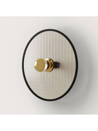 Aplique de pared Lass E27 cristal - Aromas