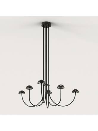 AROMAS Dussa 6L LED pendant lamp marble