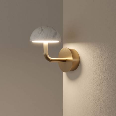 AROMAS Dussa LED wall lamp marble