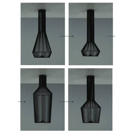 OLE Morgana Ø40cm pendant lamp cord