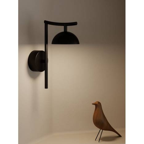 AROMAS Tana LED wall lamp dimmable black