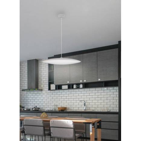 MANTRA Slim LED pendant lamp white