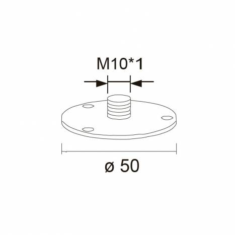 MANTRA Floor fixing base accessory