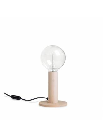MASSMI Bulb E27 table lamp wood