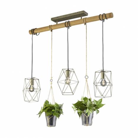 TRIO Plant 3L E27 flower pot lamp