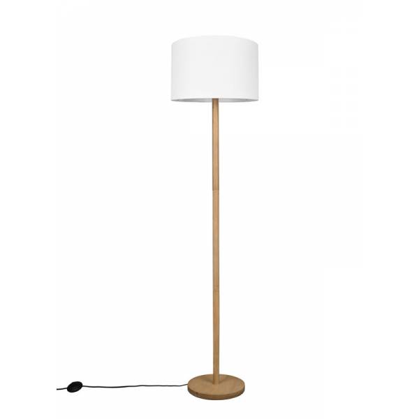 TRIO Korba E27 floor lamp fabric