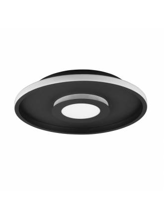 TRIO Ascari IP44 LED ceiling lamp black