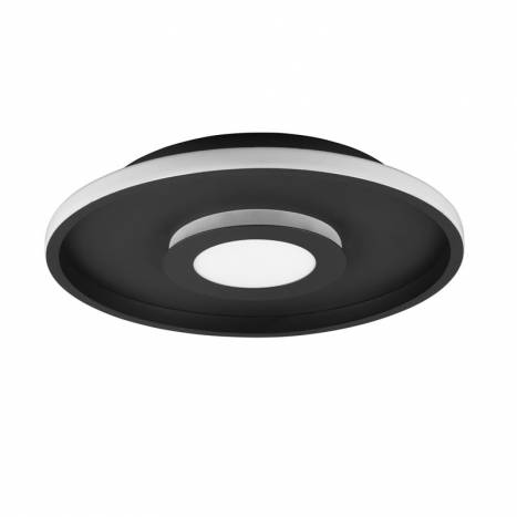 TRIO Ascari IP44 LED ceiling lamp black