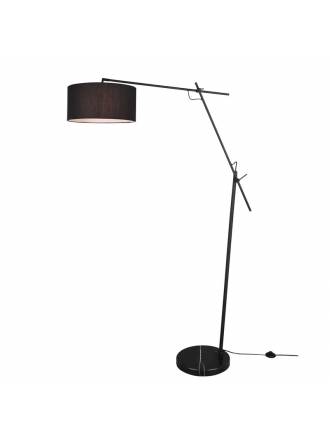 TRIO Ponte E27 floor lamp articulated