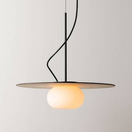 MILAN Knock pendant lamp wood