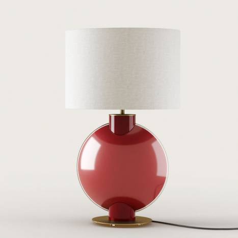 AROMAS Tilla E27 glass table lamp