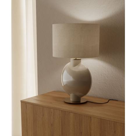 AROMAS Tilla E27 glass table lamp