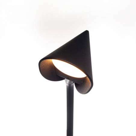 Lámpara de pie Capuccina LED 9w negro detalle - Mantra