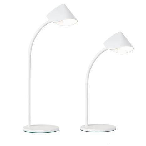 MANTRA Capuccina LED white table lamp models