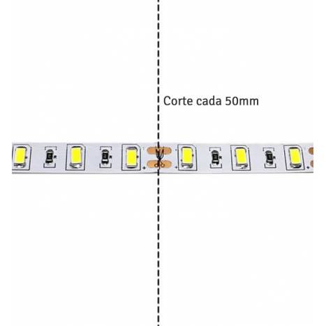 Tira LED 5M 14.4w 120 LEDS/M 24VDC IP65 - YLD