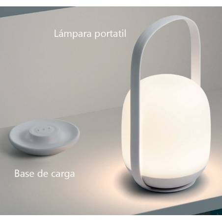 Lámpara portátil Nin LED 5w detalle - MDC