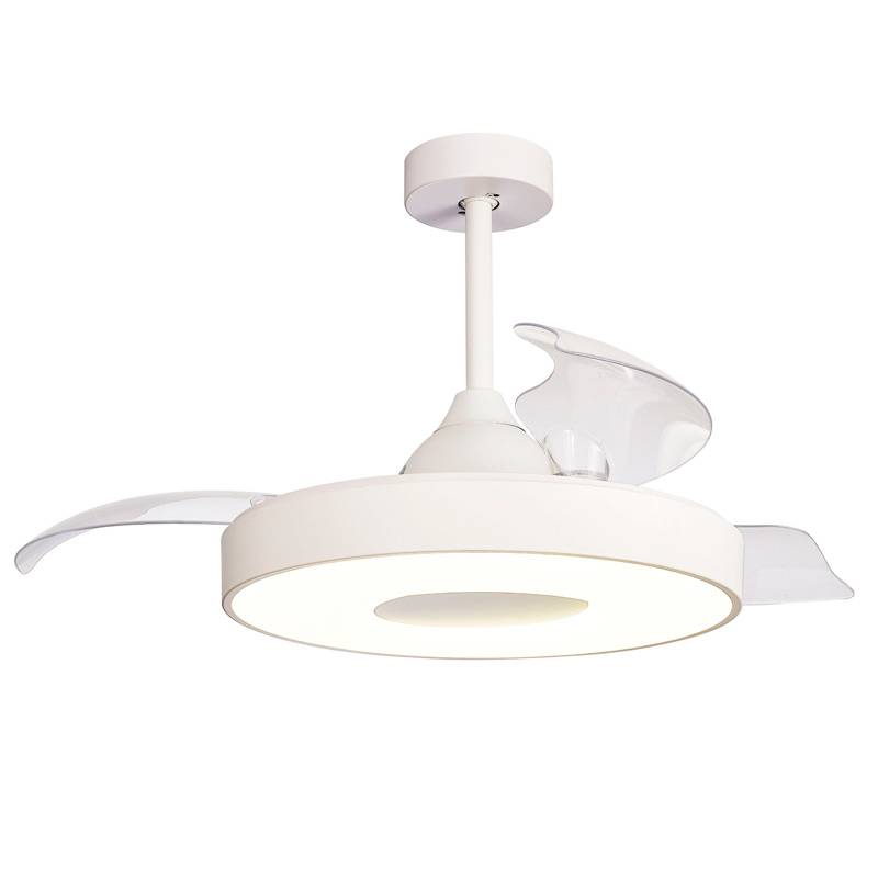 MANTRA Coin LED DC Ø50cm white ceiling fan MANTRA Coin LED DC Ø50cm white ceiling fan