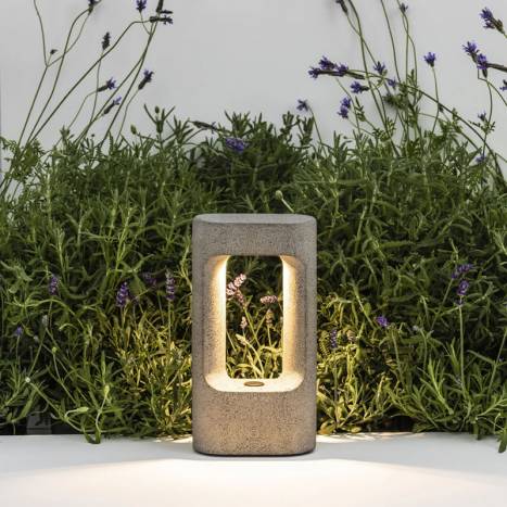 FARO Totem 6.5w LED IP55 post lamp concrete