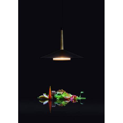 Lámpara colgante Orion 3L LED 120cm negro - Mantra