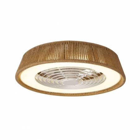 Ventilador de techo Polinesia Natural LED DC Ø57cm - Mantra