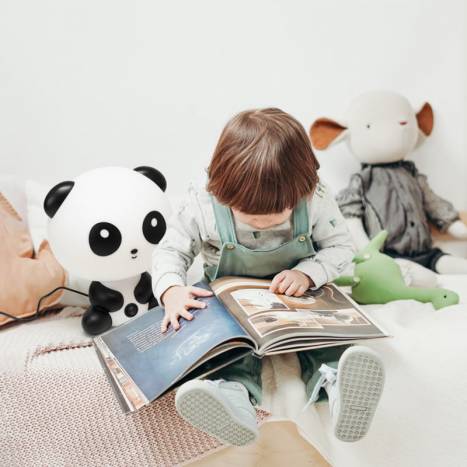 Lámpara de mesa infantil Panda LED - Kelektron