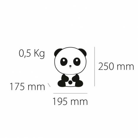 Lámpara de mesa infantil Panda LED - Kelektron