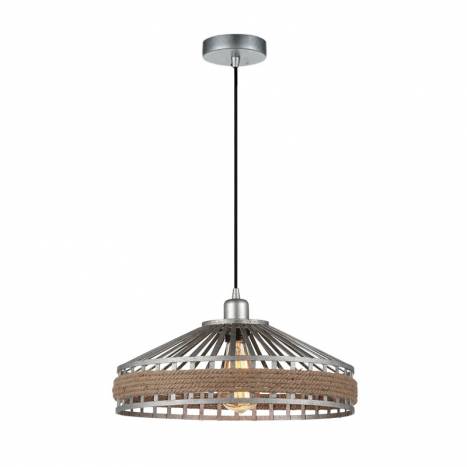 Lámpara de techo MD2330 E27 cuerda - Ineslam Lámpara de techo MD2330 E27 cuerda - Ineslam