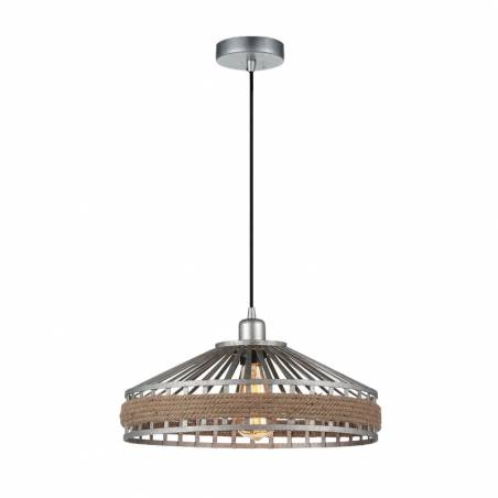 Lámpara de techo MD2330 E27 cuerda - Ineslam