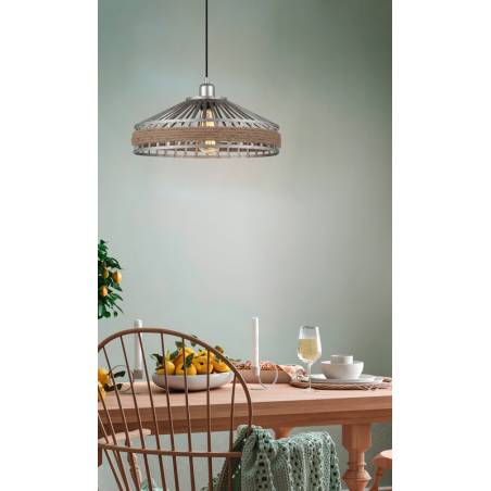 INESLAM MD2330 E27 rope pendant lamp ambient 1