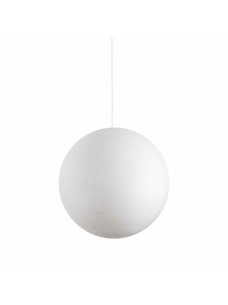 Lámpara colgante Carta E27 blanco - Ideal Lux