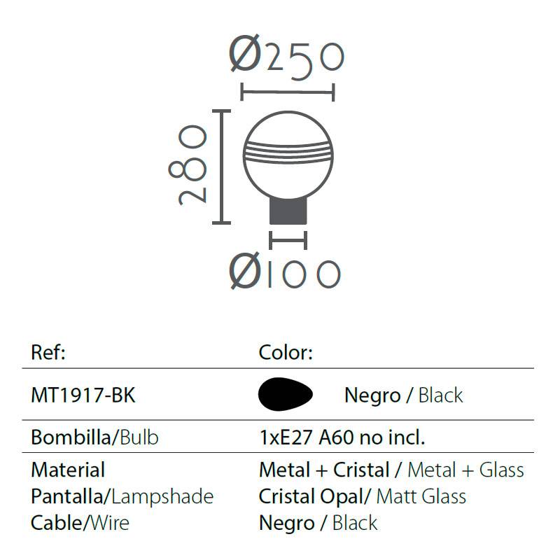 Bombilla LED 6.5w E14 360° 800lm opal - Mantra