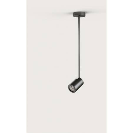 Foco tija Noon GU10 113cm negro - Aromas