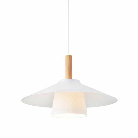 Lámpara colgante MD6122 E27 porcelana detalle - Ineslam