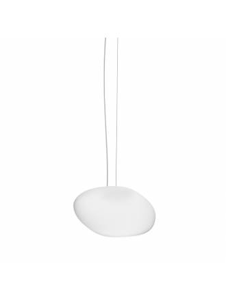 VISTOSI Neochic SP P E27 Ø36cm glass pendant lamp