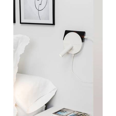 FARO Duas 3w LED USB wall lamp