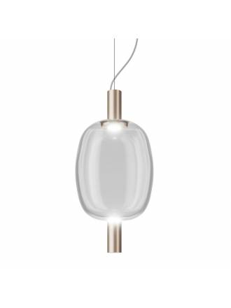 Lámpara colgante Riflesso SP2 LED transparente oro - Vistosi